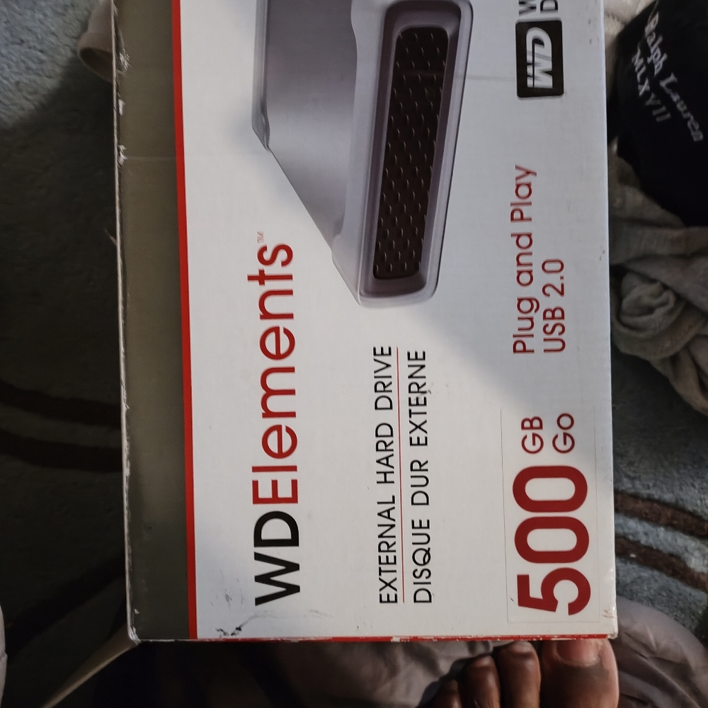 External Hard Drive 500 GB
